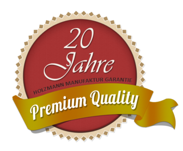 20 Jahre Garantie Badge