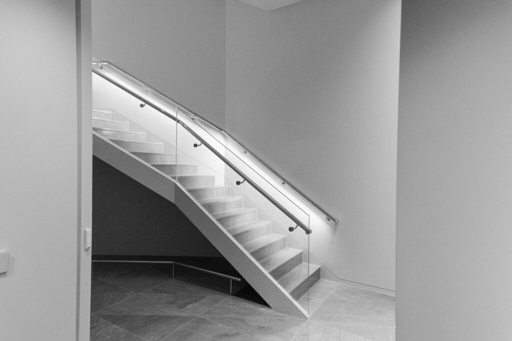 Holztreppen in Einfamilienhaus, Freiburg