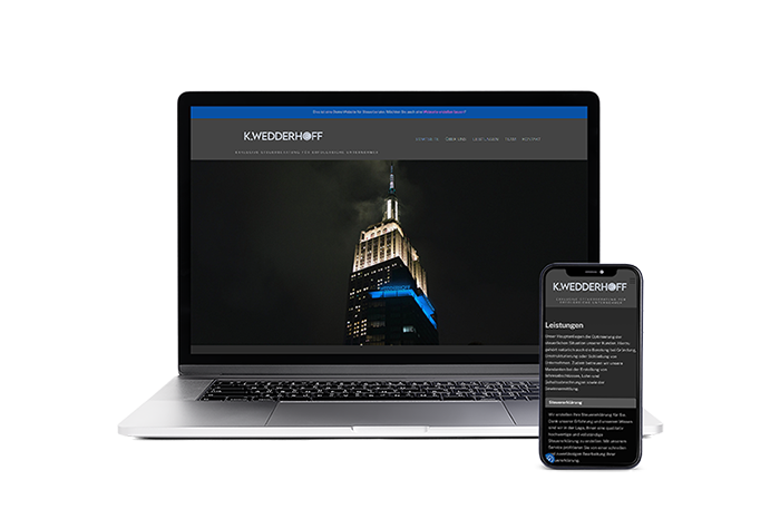 Website für Steuerberater Demo