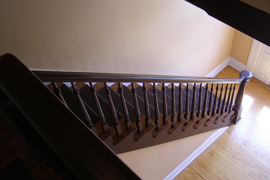 Holztreppen in Einfamilienhaus, Freiburg